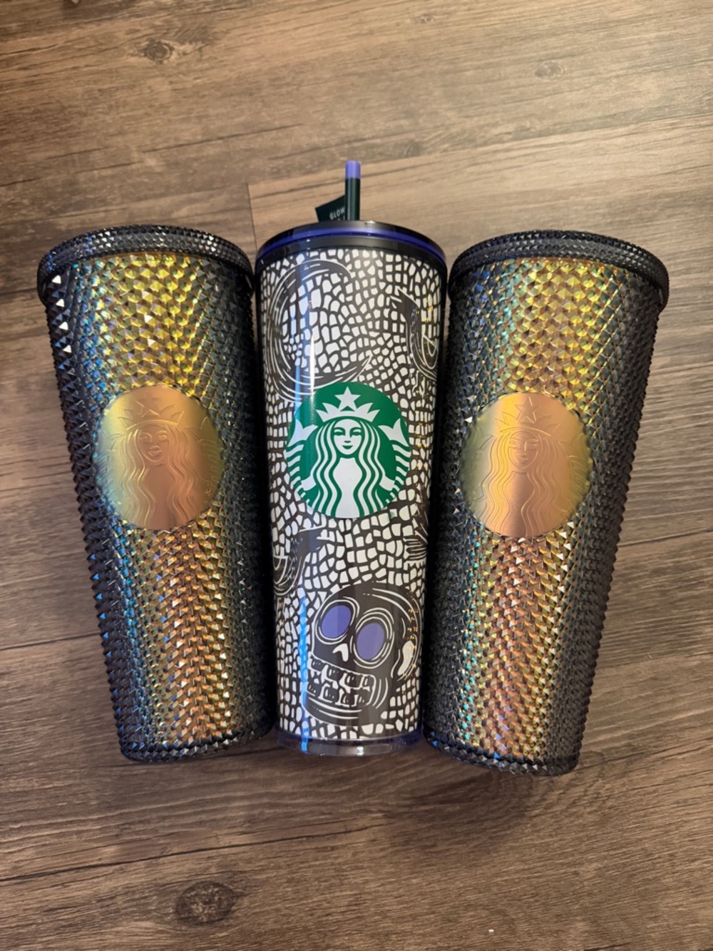 All new. Comes with straws.